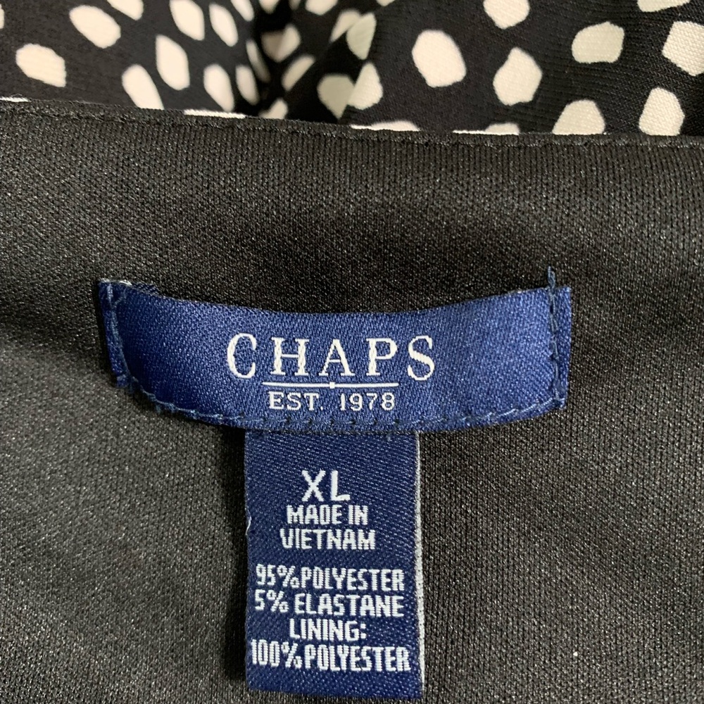 Chaps, Xl, Polyester Fully Lined, Great Shape - image 4